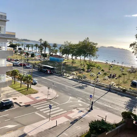 Apartamento En 1º Linea De La Playa De Samil